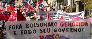 Halv miljon döda i Brasilien – stora protester