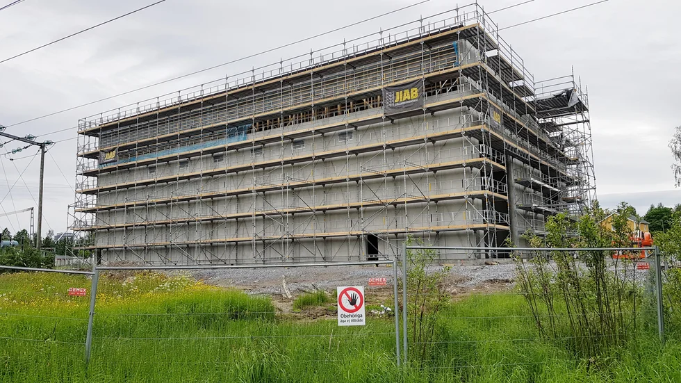 Ställverket Stadsfjärden är en jättebyggnad och den enskilt största investeringen som Pite energi är en del av i år.