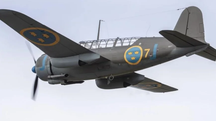 Ett B17-plan vid en tidigare flygning.