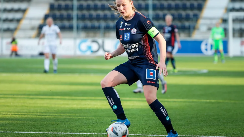 Frida Leonhardsen Maanum lämnar Linköping. Arkivbild.