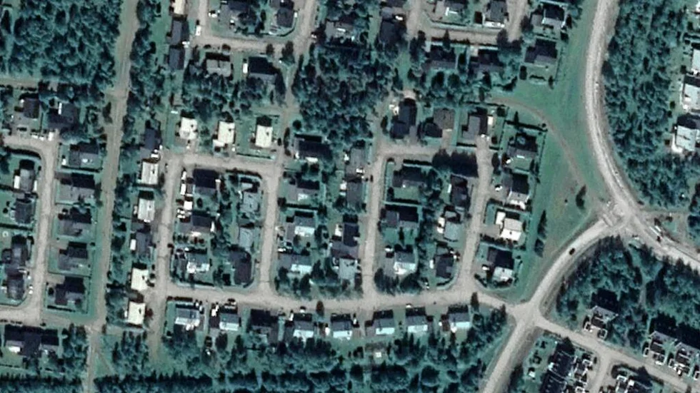 Området kring Odlingsvägen 18