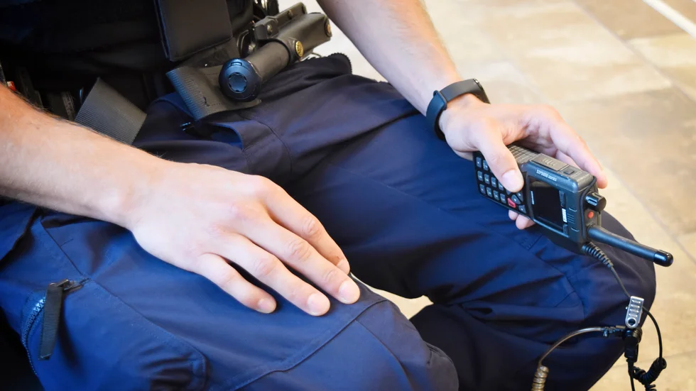 Daniel Karlsson är en av poliserna i Skellefteå som arbetar mot sexköp. 
