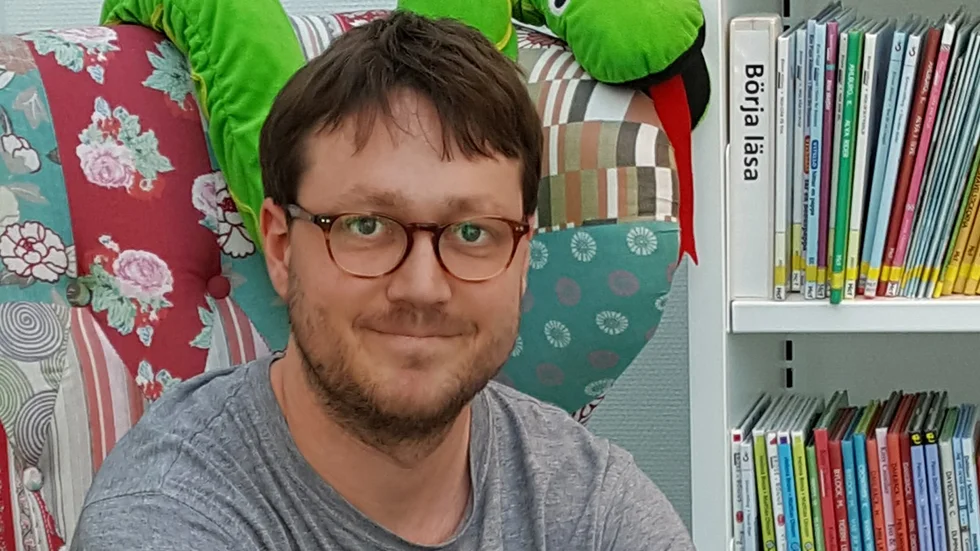 Gotlänningen Mark Wallenius har skrivit sin andra barnbok. Han gillar att ladda sina texter med energi och ge dem till någon annan.