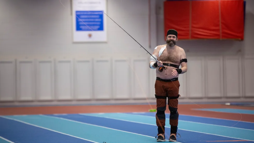 Bernt Johansson tyckte det var roligt att ställa upp som försöksperson.