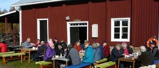 Soppa och tipspromenad ute i det fria