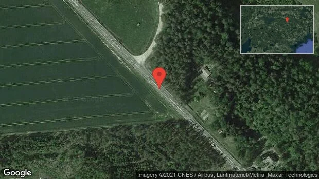 Singelolycka på väg 53
