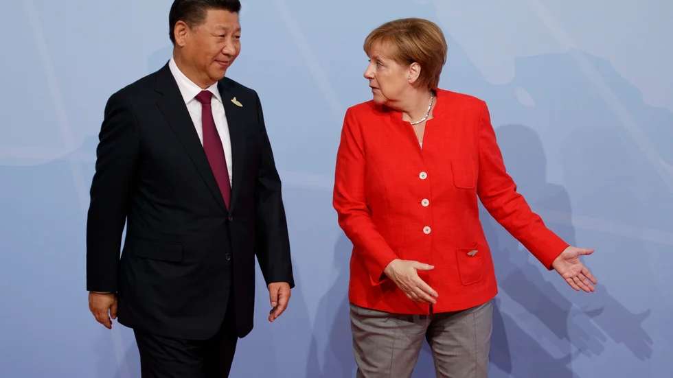 Vad händer med Kinas och EU:s relation när Tysklands förbundskansler Angela Merkel nu slutar? Merkel har varit populär i Peking för sin pragmatiska inställning. Arkivbild.