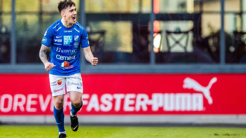 Tio matcher blev det i Norrby - nu flyttar Deniz Yaldir vidare.