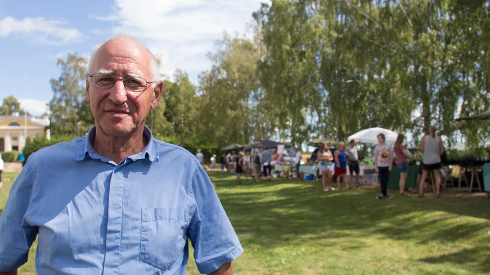 Egil Boräng, ordförande i Österåkers Sockenråd. Arkivbild.