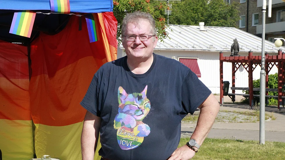 Jimmy Stenman, ordförande för RFSL Piteå älvdal, vill att politikerna ska notera sex punkter för en hbtqi-vänlig kommun.