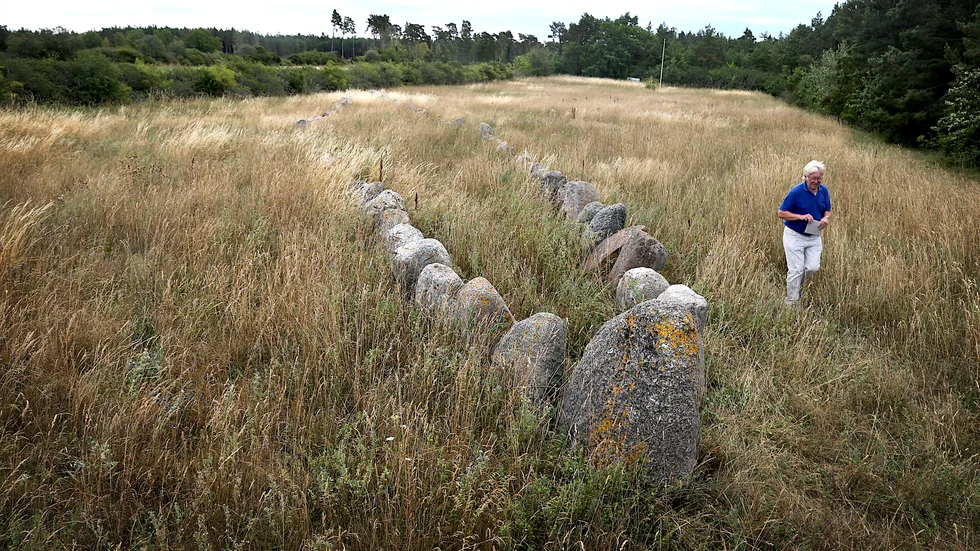 GA-reportern undersöker den moderna skeppssättningen i Gnisvärd. 