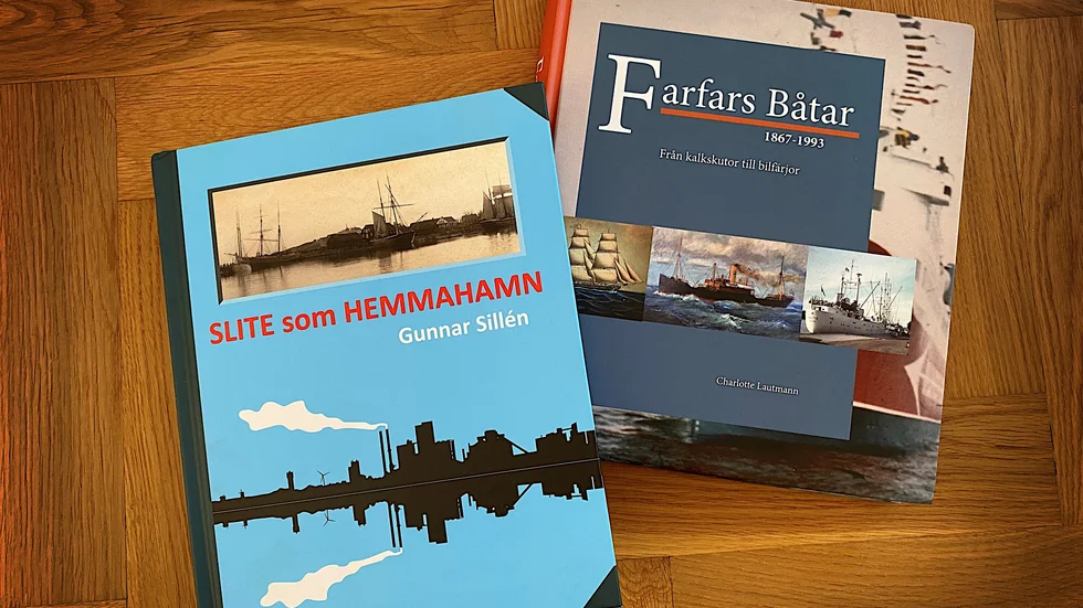 Gunnar Silléns "Slite som hemmahamn" och Charlotte Lautmanns "Farfars båtar" är två godbitar för den som intresserar sig för gotländsk sjöfart.