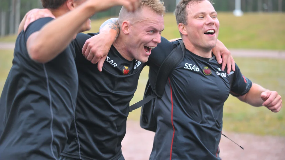 Isac Brännström, Joonas Rask och Erik Gustafsson var i det vinnande laget.