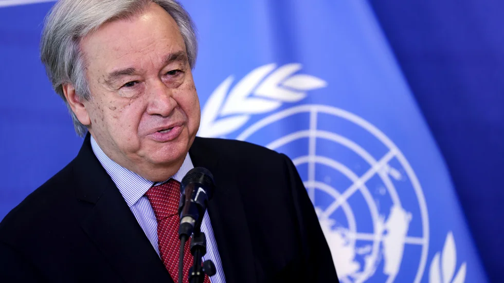 FN:s generalsekreterare António Guterres.