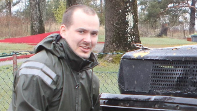 Kim Christensen fick till ett riktigt bra heat i Strängnäs.