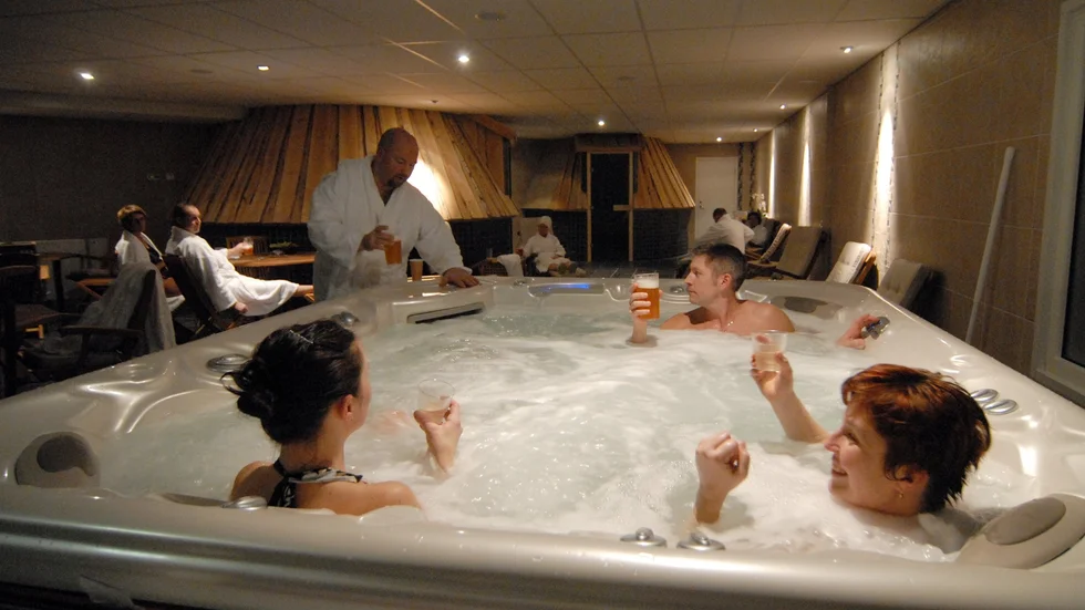 Jacuzzibad.