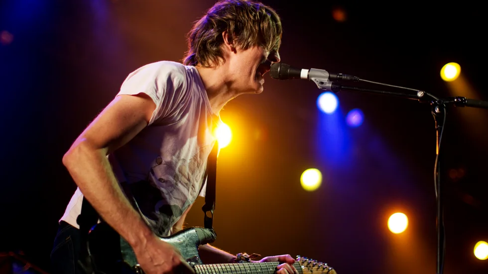 Pavements sångare Stephen Malkmus. Arkivbild.