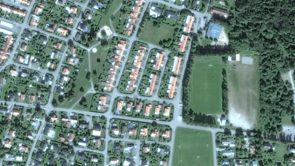 Området kring Tegvägen 5