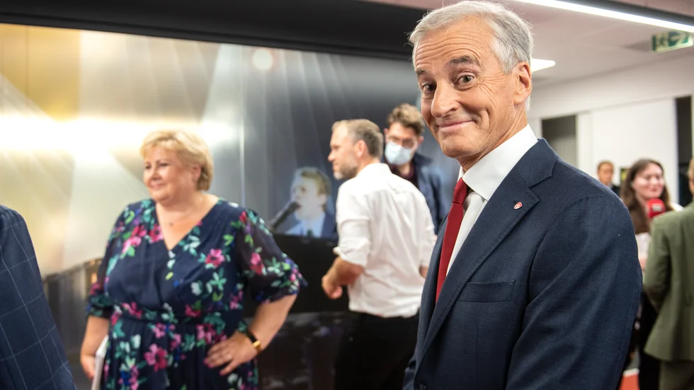 Arbeiderpartiets Jonas Gahr Støre ser ut att bli ny statsminister efter Erna Solberg. Men hur ska han få ihop en ny regering? Arkivbild.