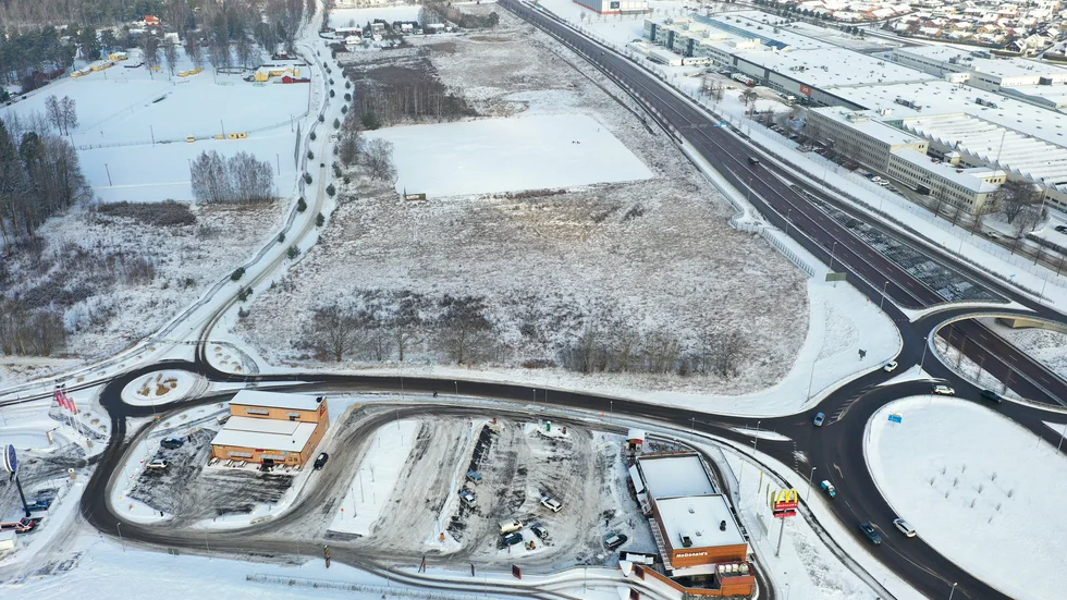 Här skulle Lalandia byggas. Nu blir det inget med det.