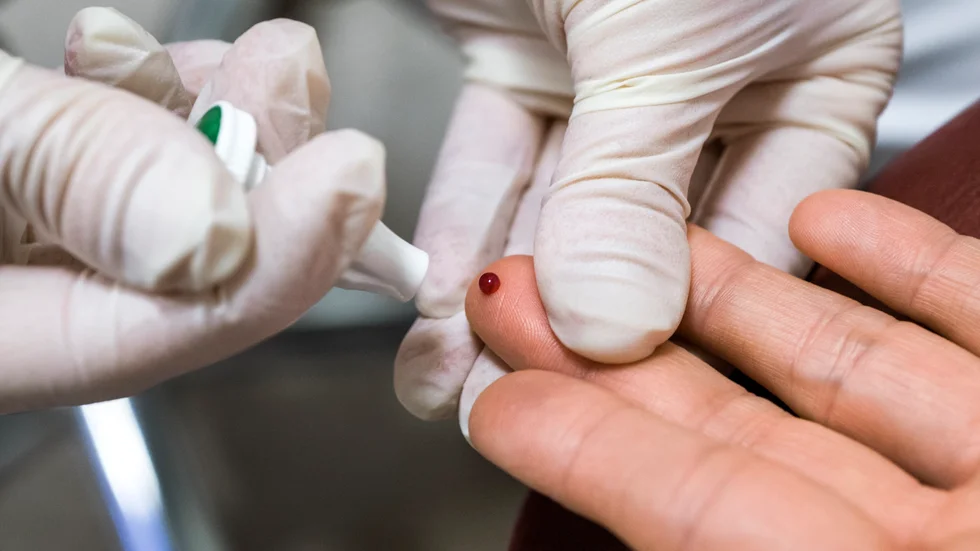 Förhoppningen är att ett enkelt blodprov ska ge svar på risken för framtida diabetes typ 2. Arkivbild.