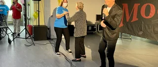 Magnus Carlsson bjöd på show på Dufvegården