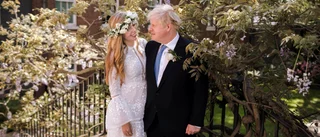 Hysch-hysch när Johnson gifte sig