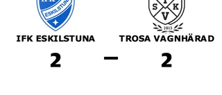 Delad pott när IFK Eskilstuna tog emot Trosa Vagnhärad