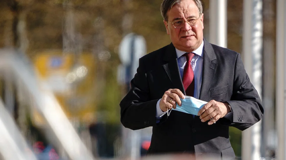 Kristdemokraternas partiledare och kanslerkandidat Armin Laschet. Arkivbild.