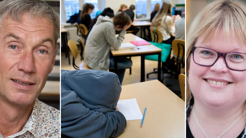Stefan Nypelius (C) och Jennie Jarve (V) sitter båda i barn- och utbildningsnämnden.
