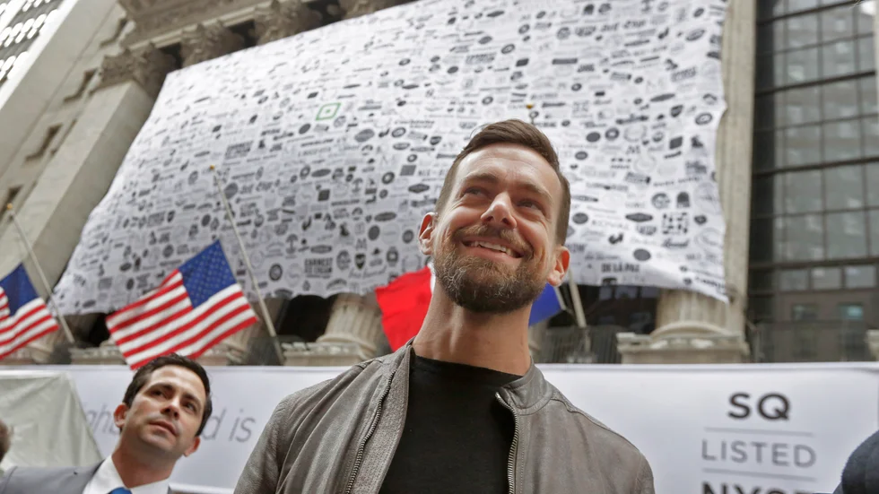 Squares grundare och vd Jack Dorsey breddar sitt betalbolag genom att förvärva ett australiskt bolag, Afterpay. Arkivbild.