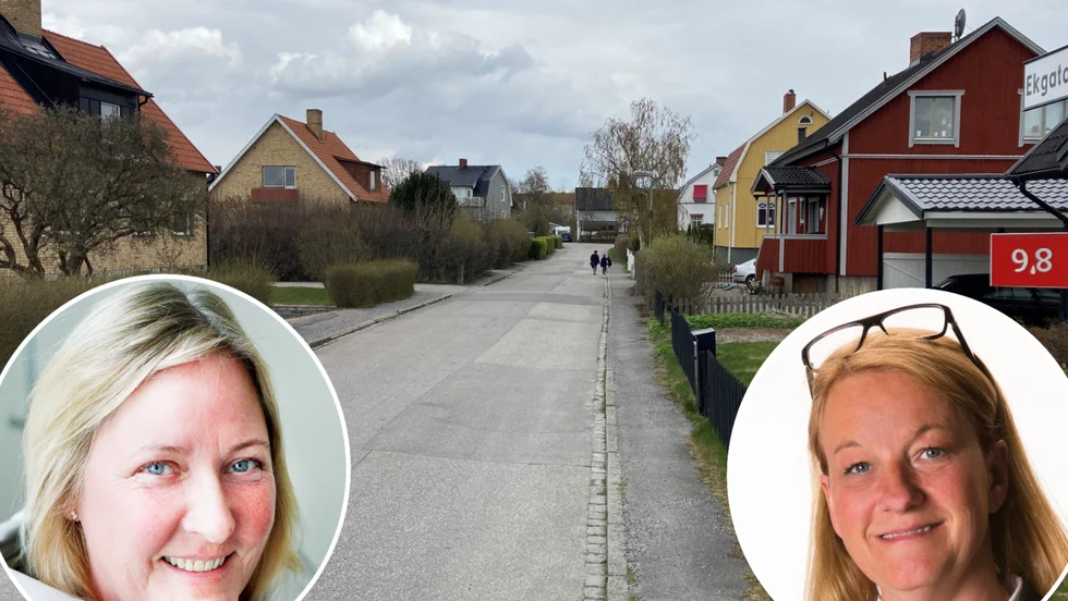 Carina Lorentzon på Skandiamäklarna och Yvonne Eklund på Svensk fastighetsförmedling tror båda på en fortsatt prisuppgång på villamarknaden i Eskilstuna. 