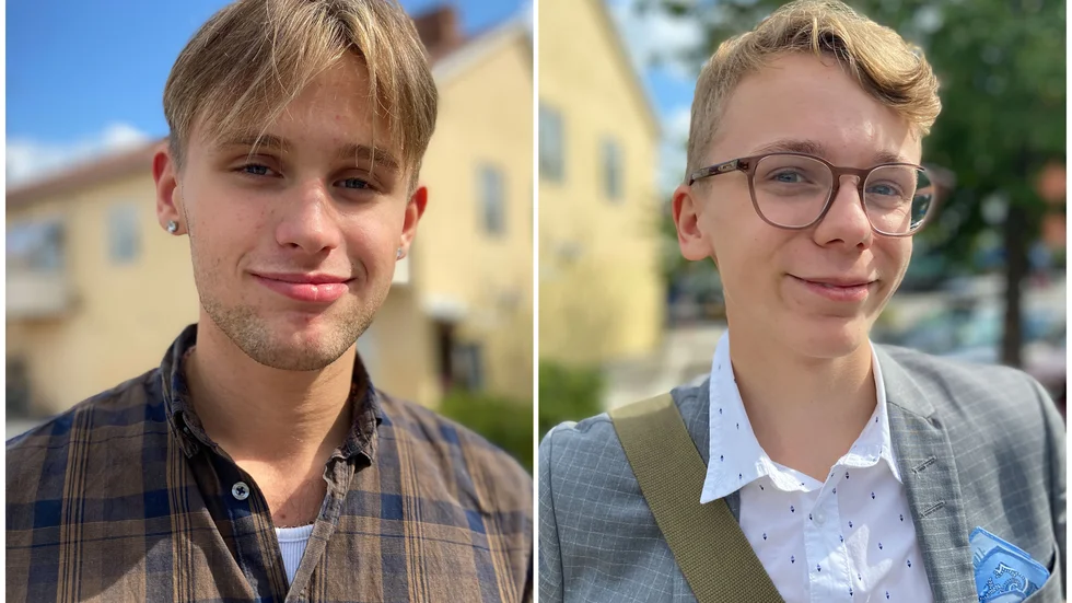 Alve Ingesson och Melker Sandberg planerar att ta vaccinet.