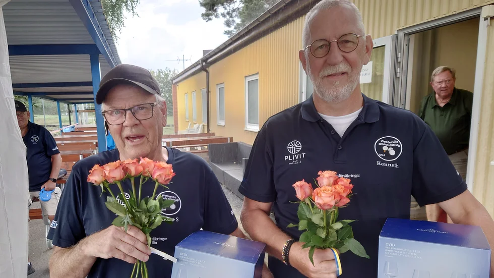 WBS Boo Stalebrant och Kenneth Rylander vann Elondubbeln.
