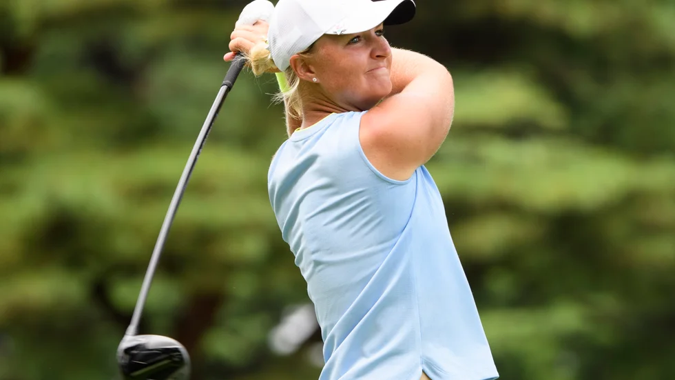 Anna Nordqvist är en av två svenskor i Solheim Cup. Arkivbild.