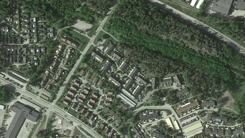 Området kring Tranbärsstigen 15A