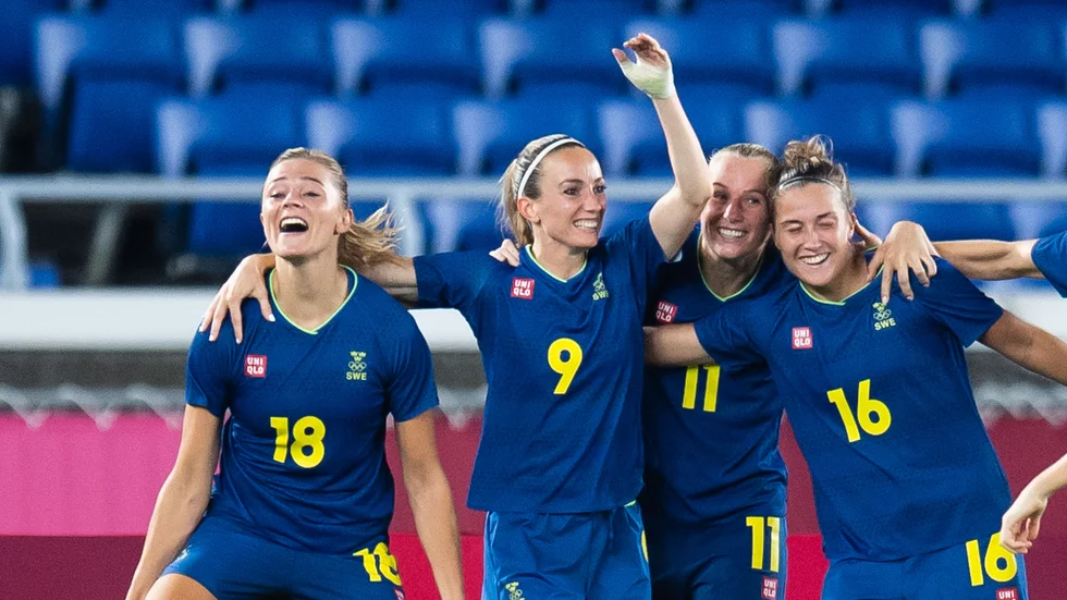 Svenskt OS-jubel.