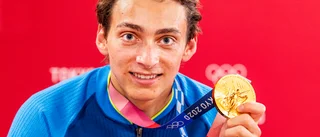 Inget bubbel – men nu har Duplantis fått medaljen