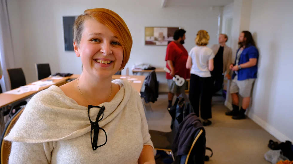 Sandra Tengvall har varit projektledare i arbetet med sommarjobbarna. "Jag tror och hoppas att det här ger dem en bättre inblick i branschen", säger hon.