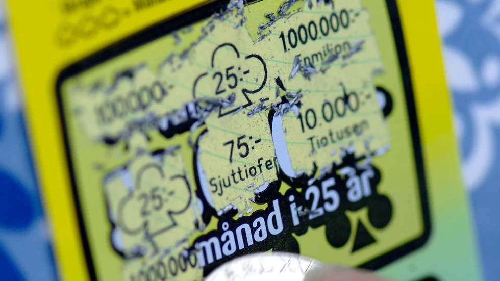 Mannen från Norrköping vann fem miljoner kronor på Triss.