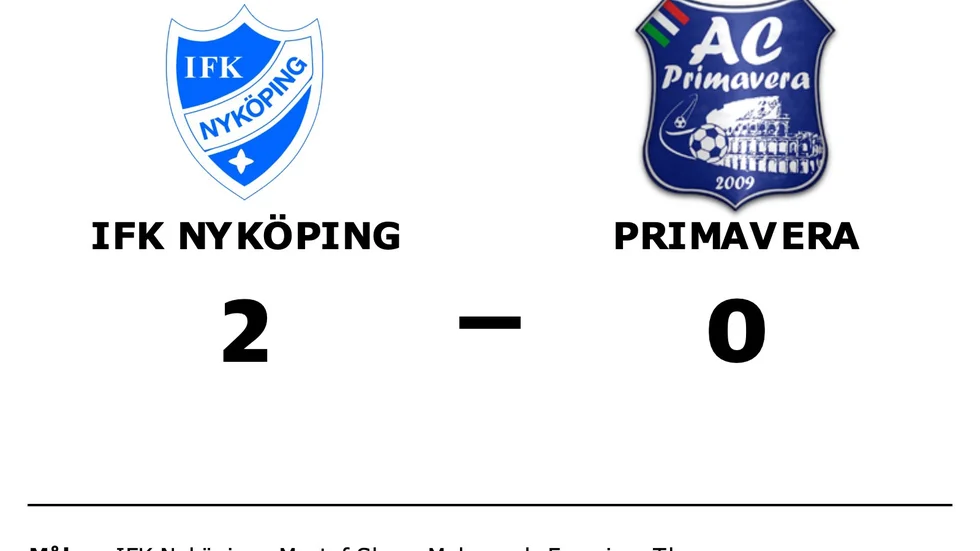 IFK Nyköping vann mot AC Primavera