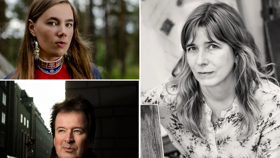 Moa Backe Åstot, Kjell Westö och Karin Mamma Andersson medverkar i Bok & BIld i Luleå i oktober.