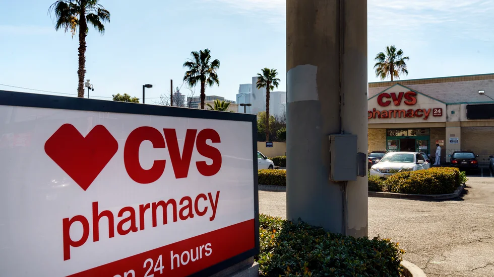 Ett CVS-apotek i Los Angeles. Arkivbild.