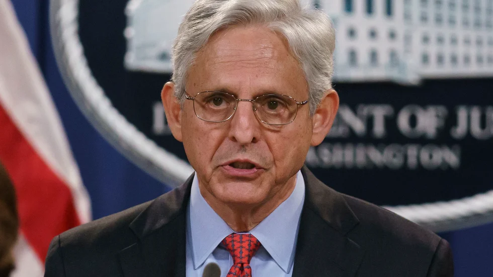 USA:s justitieminister Merrick Garland. Arkivbild.