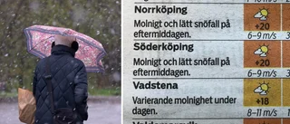 Reagerade ni på väderprognosen i dagens tidning? – SMHI förklarar snömissen: "Tryckfelsnisse som varit i farten"