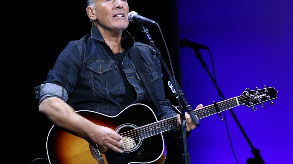 Bruce Springsteen är tillbaka med sin hyllade soloföreställning på Broadway. Arkivbild.