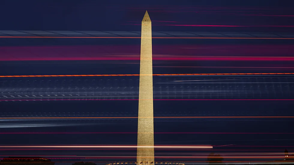 Snart tar den emot besökare igen, den stora obelisken i Washington DC. Arkivbild.