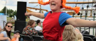 Pippi och piraterna bjöd på färgsprakande show
