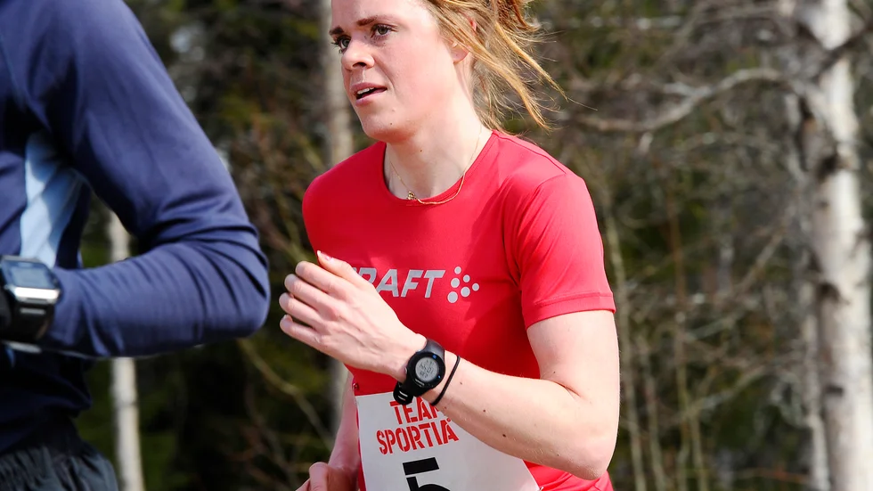 Lovisa Modig sprang milen på 35:34 (arkivbild)