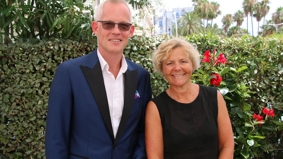 "Det finns en enorm potential av nya berättarröster och perspektiv som vi behöver ta tillvara", säger Bero Beyer, vd för Nederländska Filmfonden, och Anna Serner, vd för Svenska Filminstitutet, som lanserar en ny filmfond under filmfestivalen i Cannes. Pressbild.